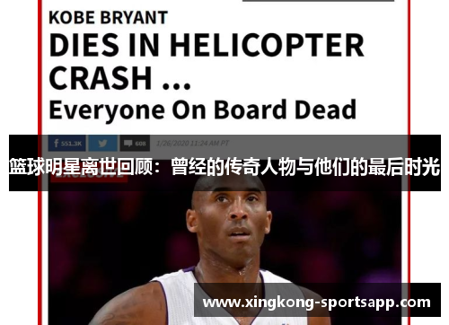 篮球明星离世回顾：曾经的传奇人物与他们的最后时光